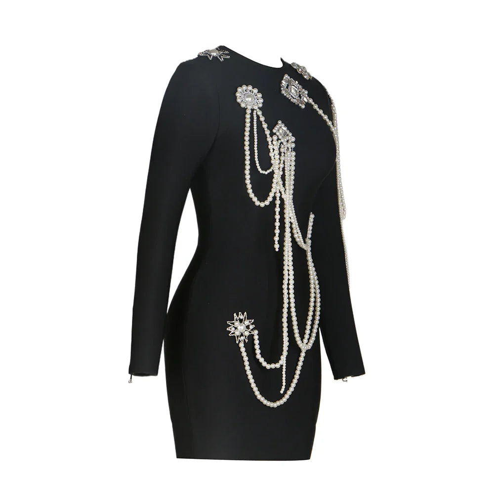 Lunar Pearl Mini Dress