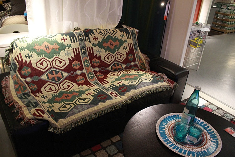 Tribal Boho Rugs & Blankets - Outdoor or Indoor