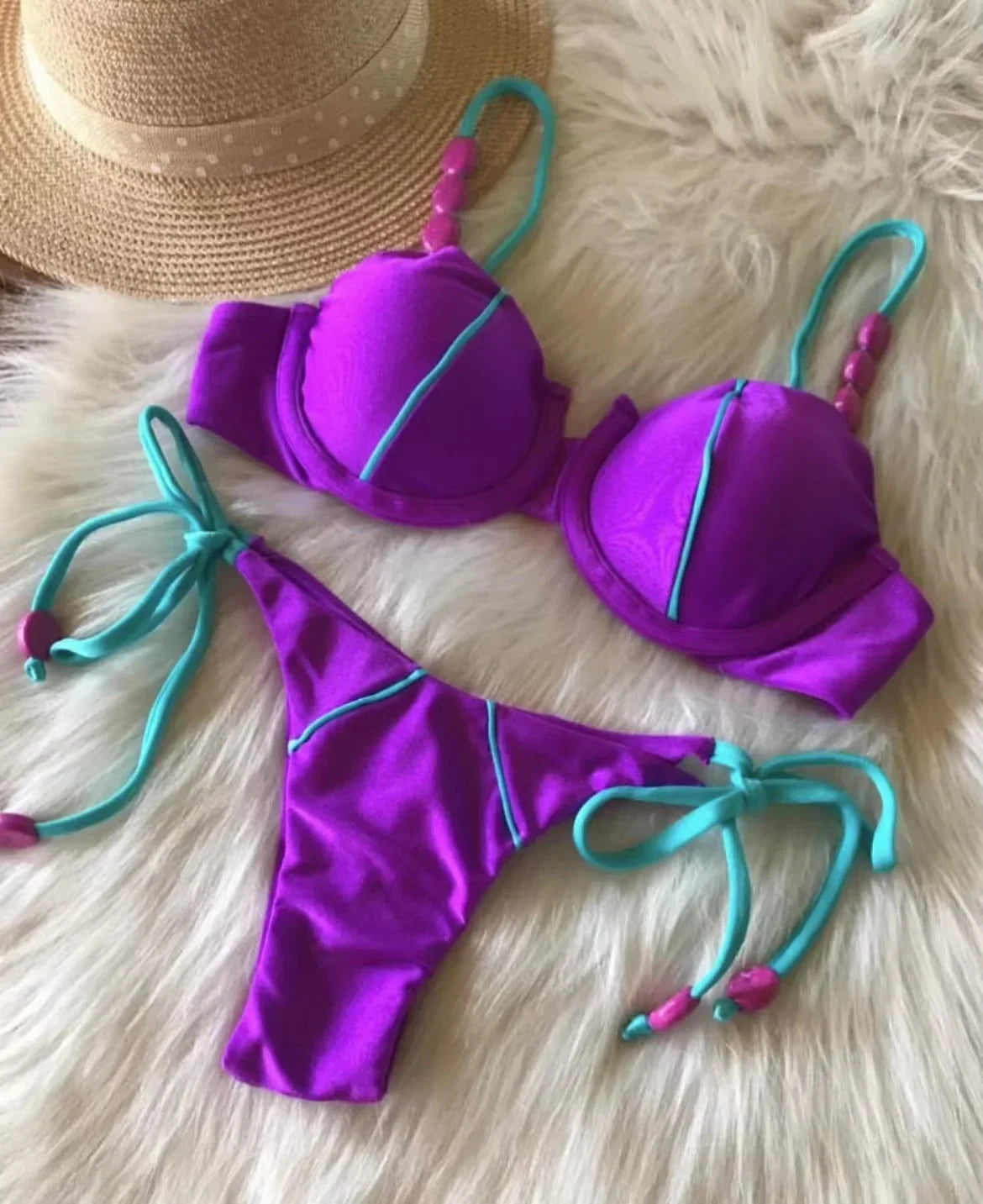 Sexy Push up Bikini Set Swimsuit