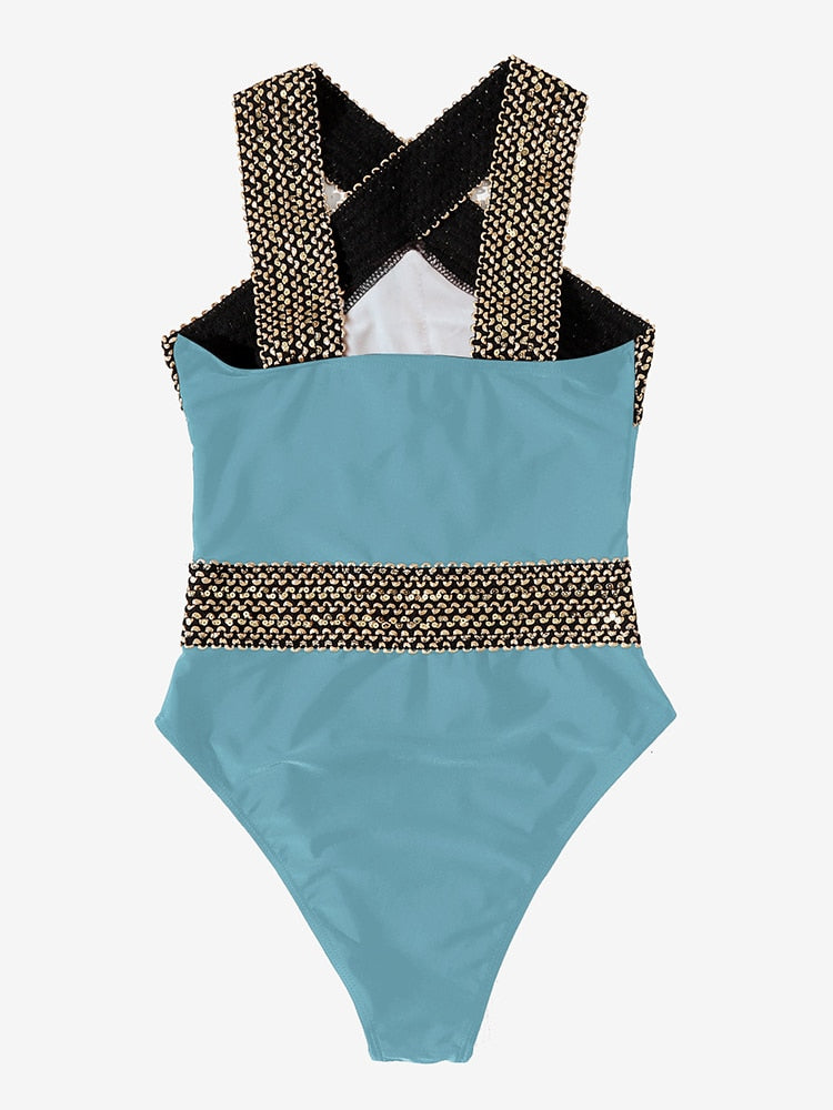 Detailed One Piece Swimwear  -  multiple style and colors
