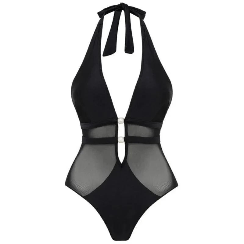 OUINA FLOWER SWIMWEAR AND RUFFLED SKIRT