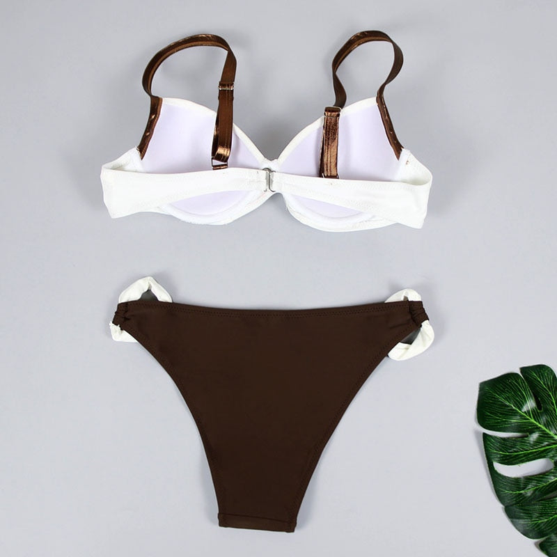 Push-Up Contrast Bikini