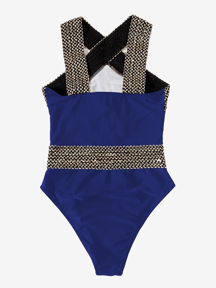 Detailed One Piece Swimwear  -  multiple style and colors