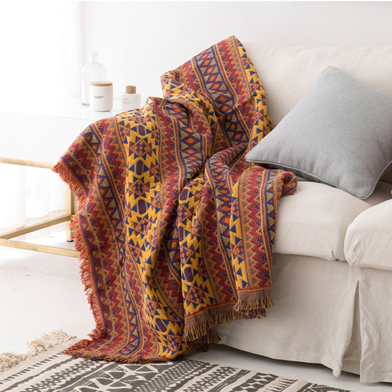 Tribal Boho Rugs & Blankets - Outdoor or Indoor