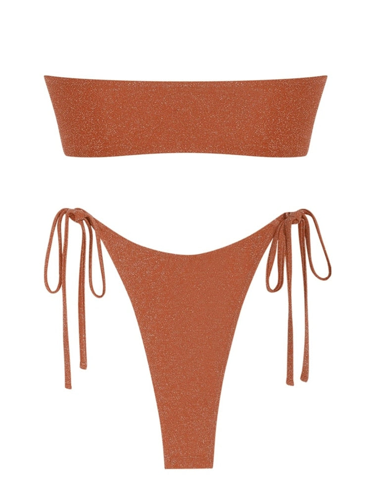 Ring Bandeau Bikini - multiple colors