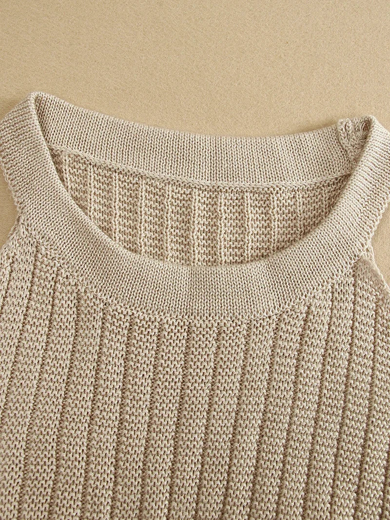 Sheer Allure Knit Set