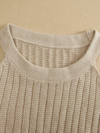 Sheer Allure Knit Set