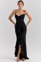 Ruby | Charming Ruffled Gown