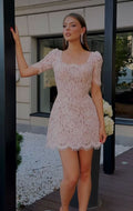 Dolly Lace Mini Dress