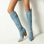 ODETTE  Denim Boots