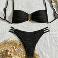Bandeau Strap Bikini -  3 colors available