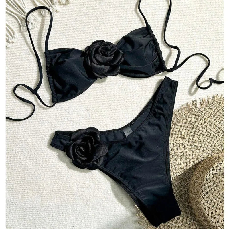 Sunset Bliss High-Waist Bikini | 2024 Swimwear Trend