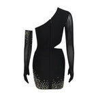 LUXURIOUS LUSTER DRESS