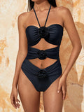 Bridal Bliss Halter Swimsuit