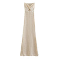 Hollow Mesh Knit Dress