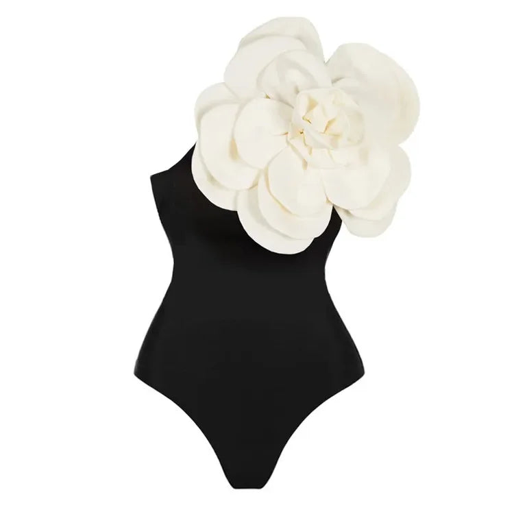 Eden Bloom 3D Floral Swimsuit