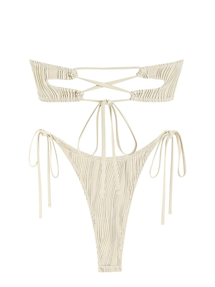 Ring Bandeau Bikini - multiple colors