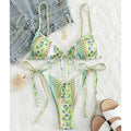Floral Femme Print Bikini  -multiple colors