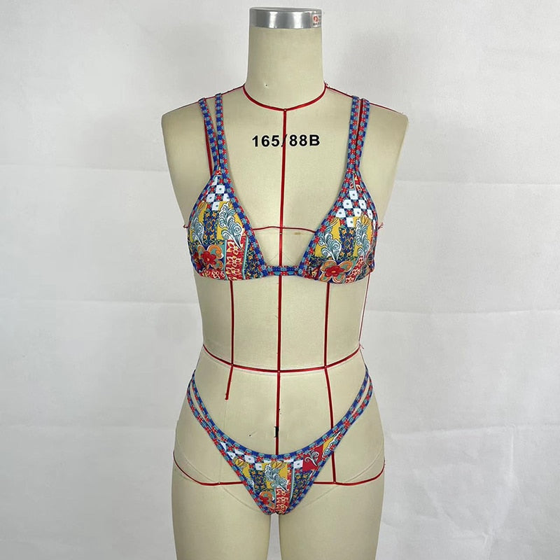 Sexy Boho Bikini set