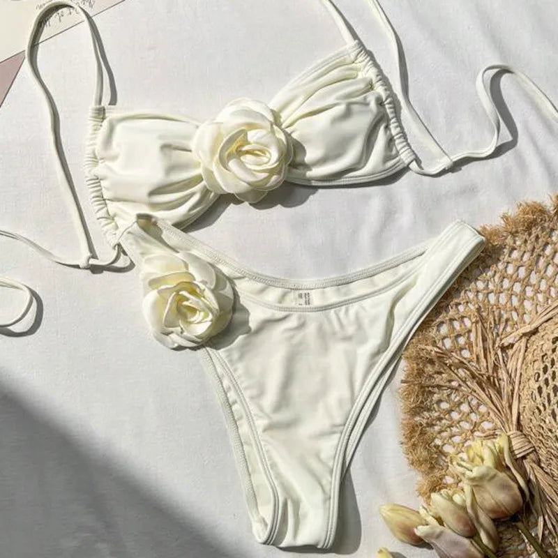 Sunset Bliss High-Waist Bikini | 2024 Swimwear Trend