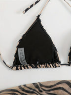 LEO Three Pieces Bikini Set