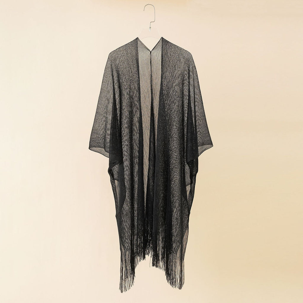 Tassel See through Bikini Beach Cover Up