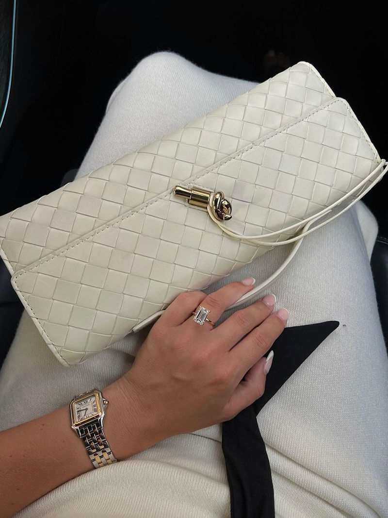 Violetta Woven Clutch
