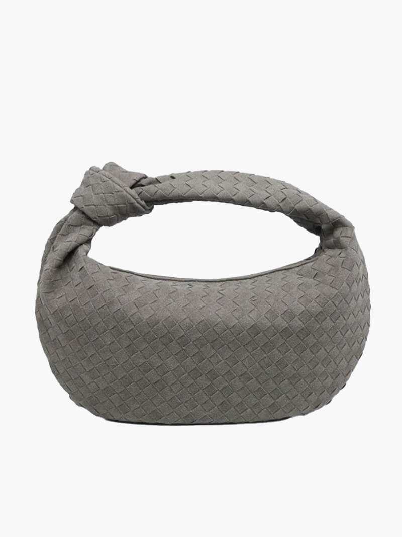 Aurelia Woven Suede Shoulder Bag
