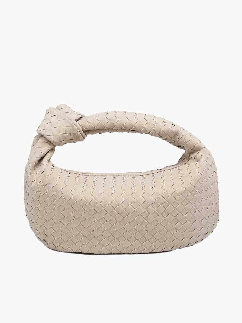 Aurelia Woven Suede Shoulder Bag