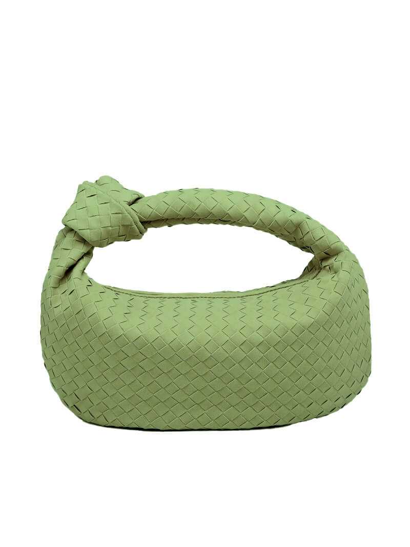 Aurelia Woven Suede Shoulder Bag