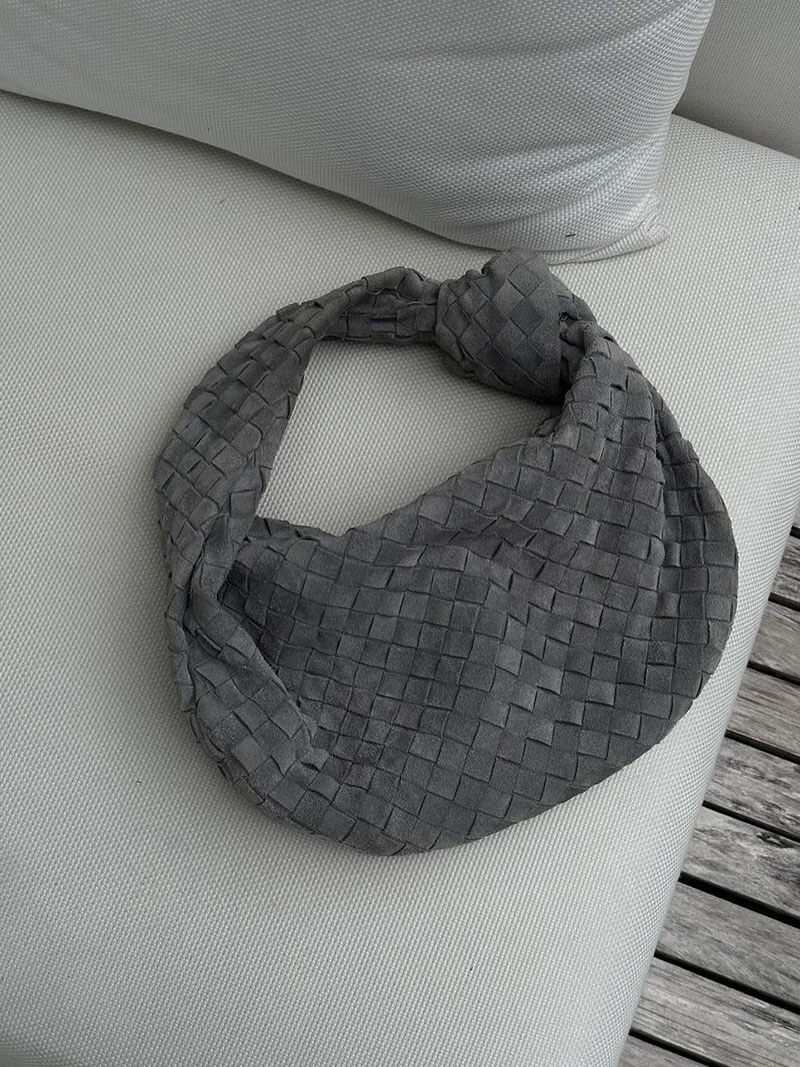 Aurelia Woven Suede Shoulder Bag