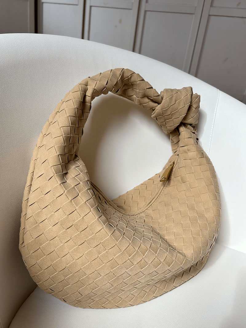 Aurelia Woven Suede Shoulder Bag