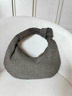 Aurelia Woven Suede Shoulder Bag