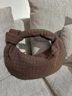Aurelia Woven Suede Shoulder Bag