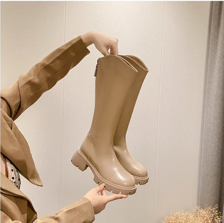 Sama Faux leather Boots