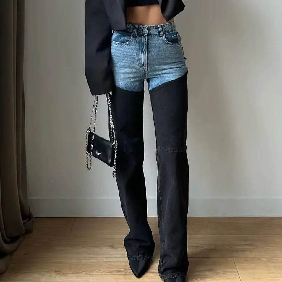 Bestseller Stylish Two Colored Jeans