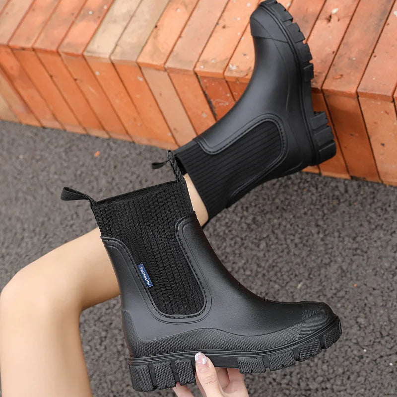 Therese | Waterproof Chelsea Rain Boots