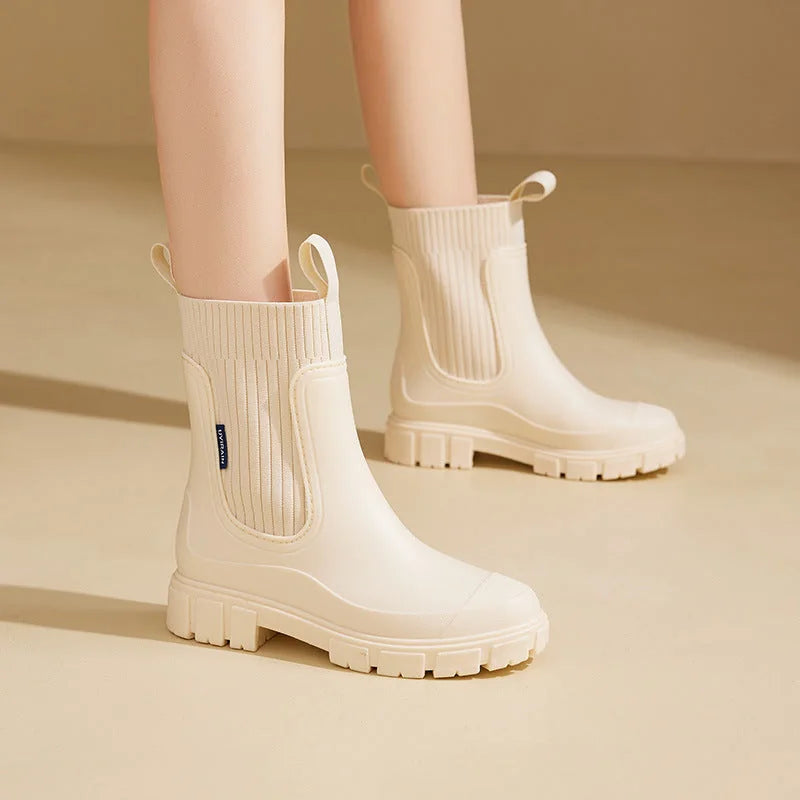 Therese | Waterproof Chelsea Rain Boots