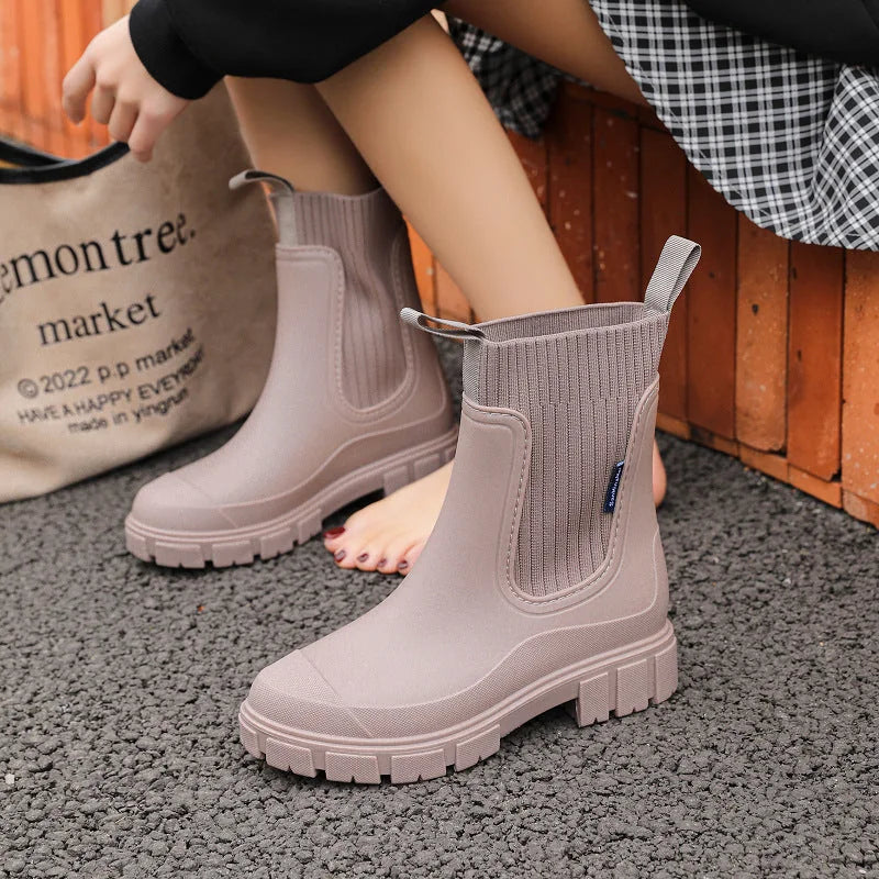 Therese | Waterproof Chelsea Rain Boots