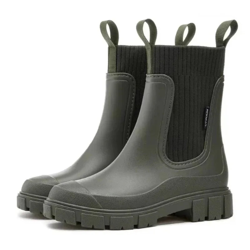 Therese | Waterproof Chelsea Rain Boots