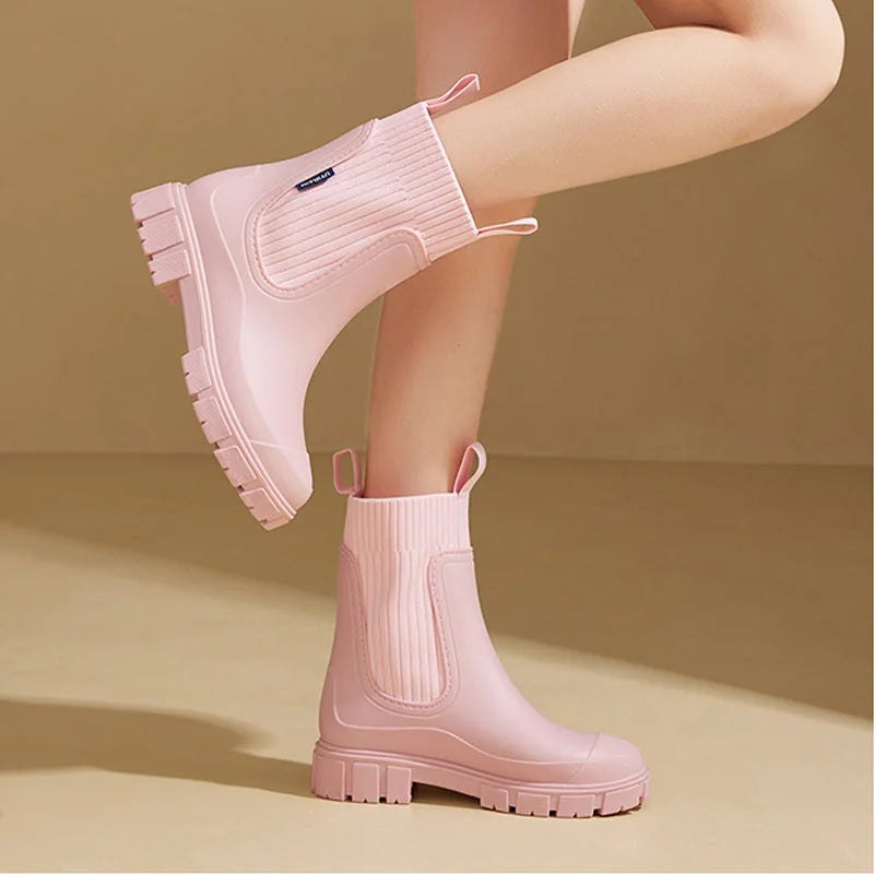 Therese | Waterproof Chelsea Rain Boots