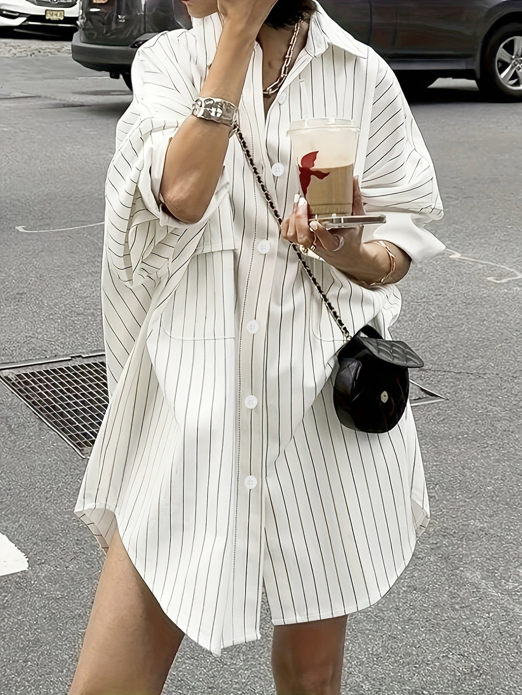 Oversized Long Sleeve Shirt