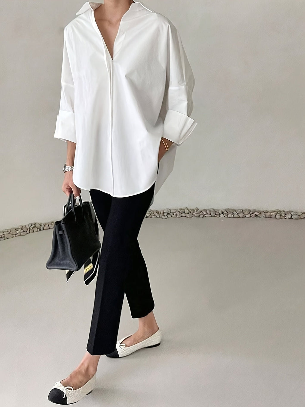 Batwing Sleeve Loose Blouse