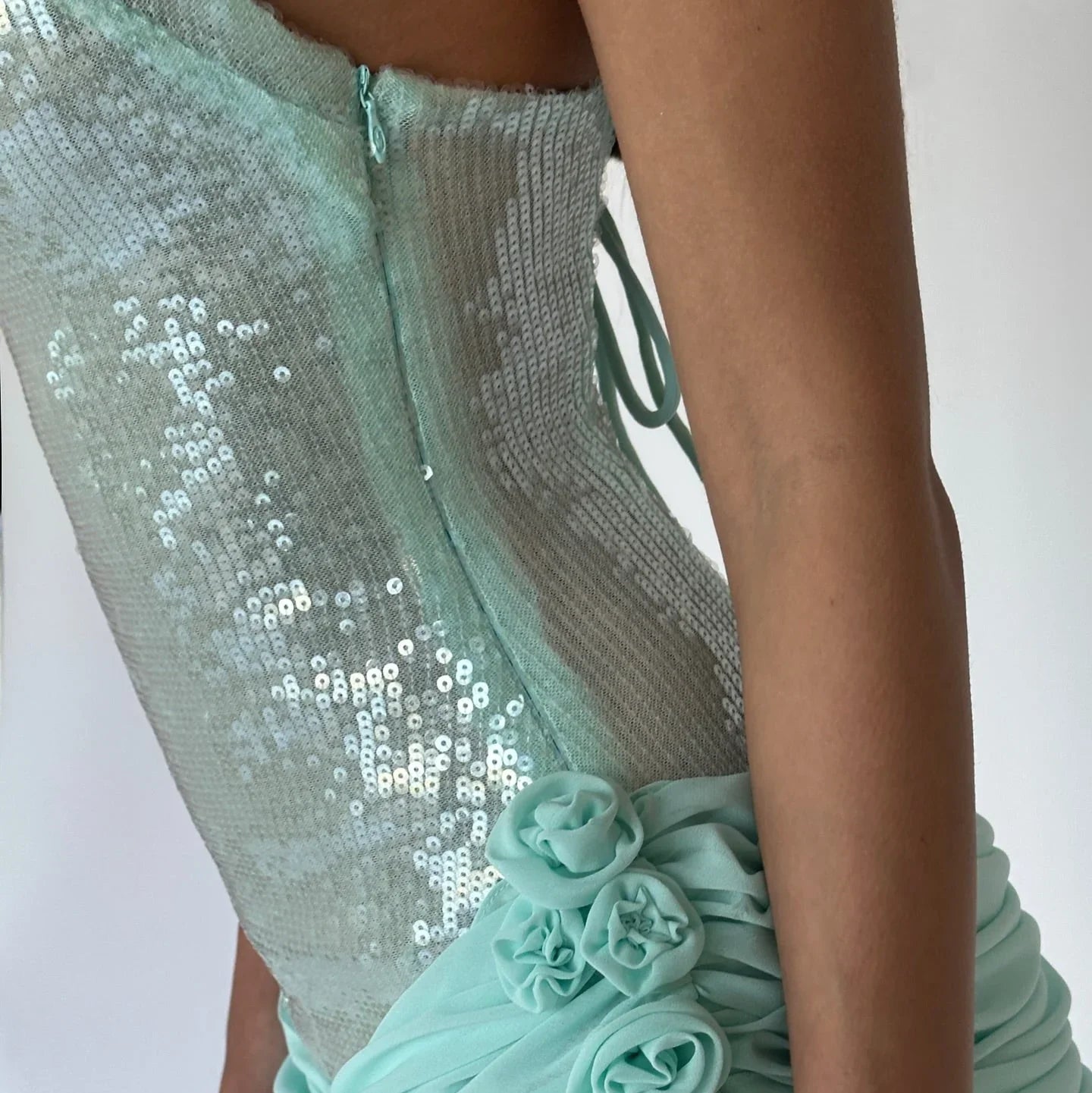 Ariella Sequin Corset Mini Dress