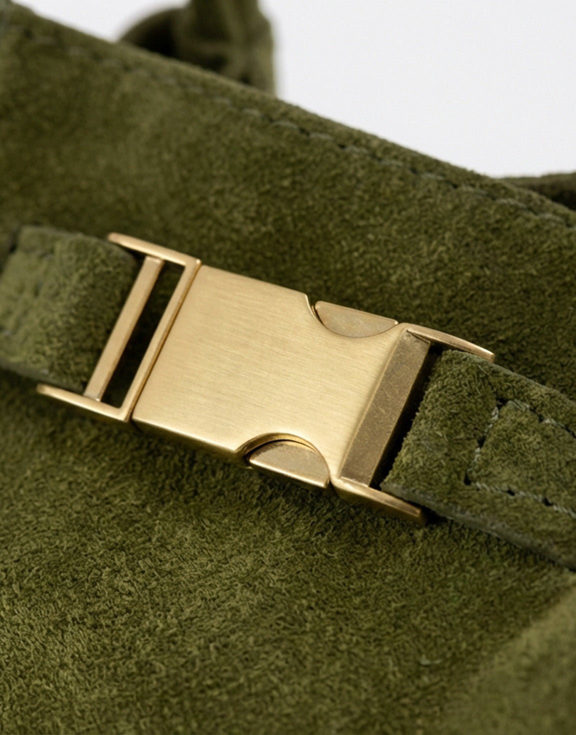 Army Groene Suede Shopper - Tas