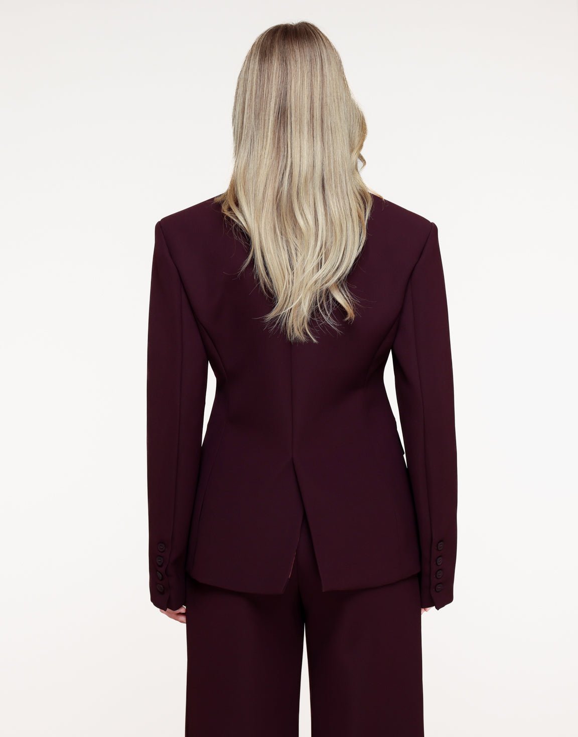 Aubergine Premium Detail - Blazer