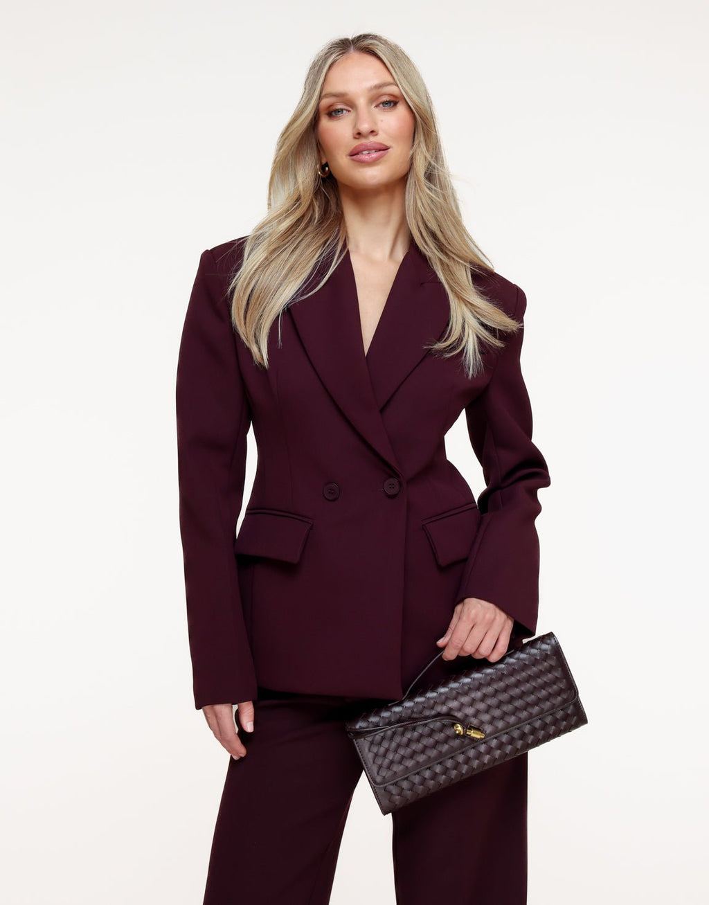 Aubergine Premium Detail - Blazer