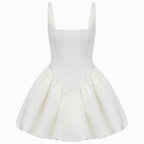 Baby Girl Corset Voluminous Mini Dress