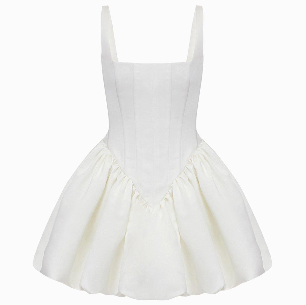 Baby Girl Corset Voluminous Mini Dress