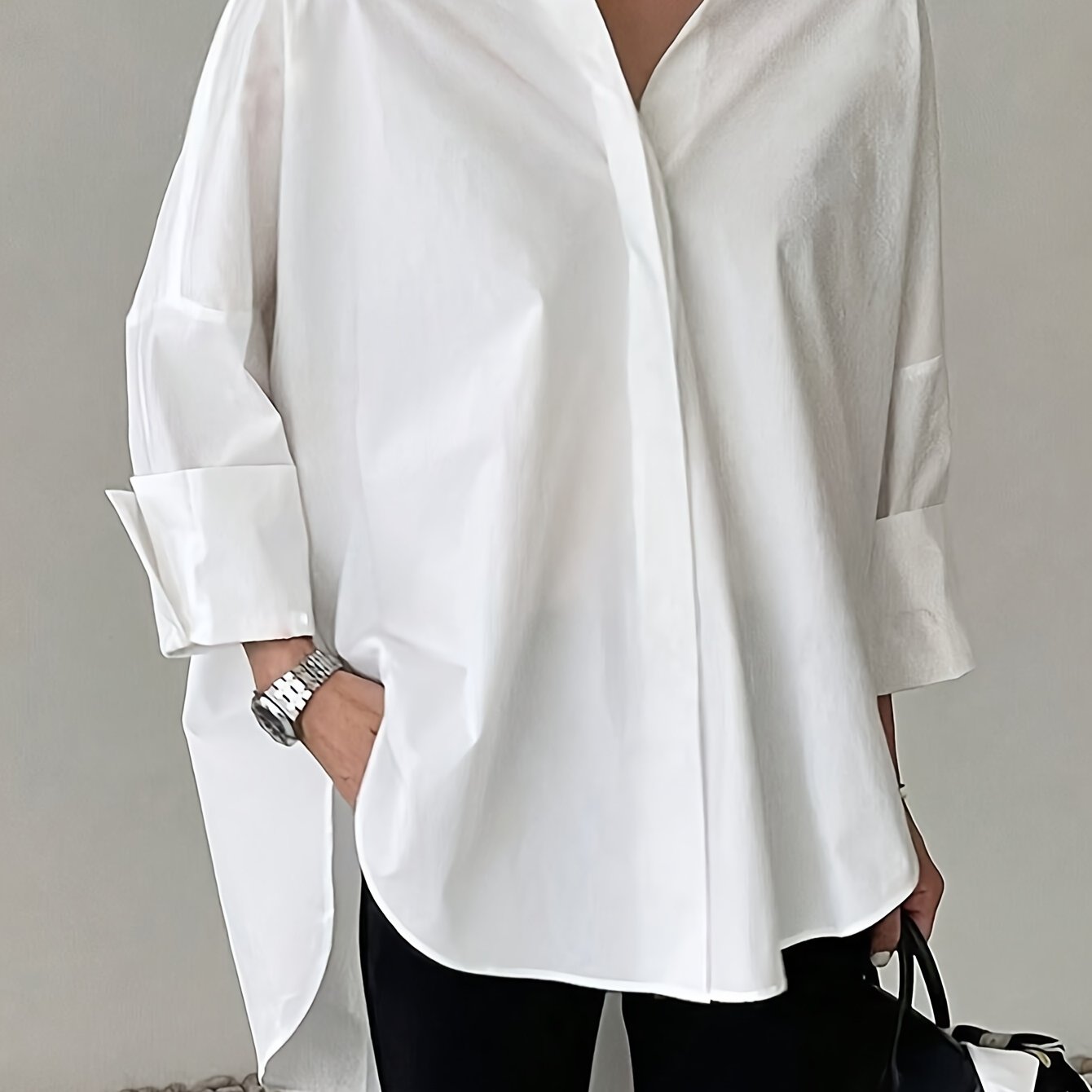 Batwing Sleeve Loose Blouse